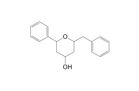 2-Benzyl-6-phenyltetrahydropyran-4-ol