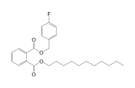 Phthalic acid, 4-fluorobenzyl undecyl ester