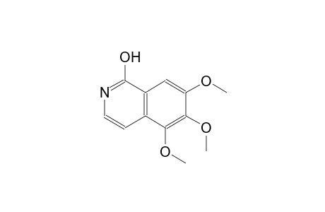 5,6,7-trimethoxy-1-isoquinolinol