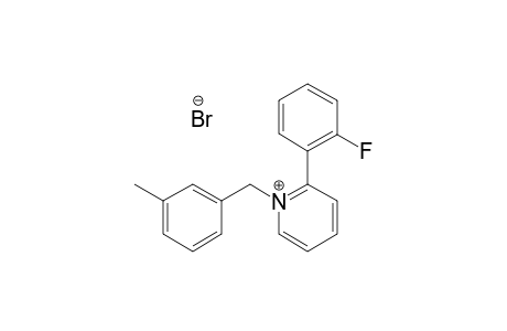 N-(3-METHYLBENZYL)-2-(2-FLUOROPHENYL)-PYRIDIUM-BROMIDE