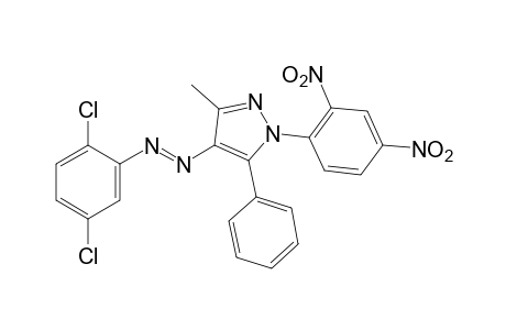 4-[(2,5-dichlorophenyl)azo]-1-(2,4-dinitrophenyl)-3-methyl-5-phenylpyrazole