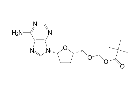 2',3'-Dideoxy-5'-O-(pivaloyloxymethyl)-adenosine
