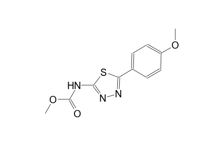 methyl 5-(4-methoxyphenyl)-1,3,4-thiadiazol-2-ylcarbamate