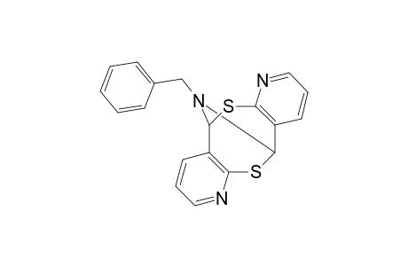 5,11-Imino-5H,11H-[1,5]dithiocino[2,3-b:6,7-b']dipyridine, 13-(phenylmethyl)-