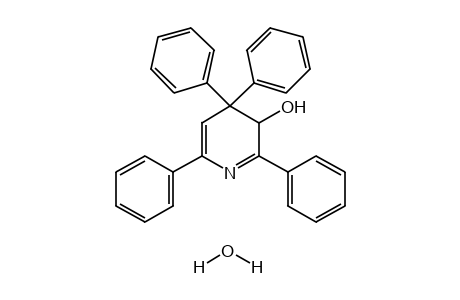 3,4-dihydro-2,4,4,6-tetraphenyl-3-pyridinol, hydrate