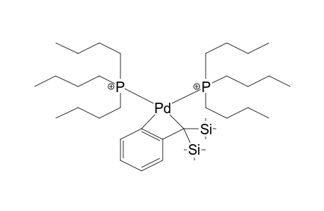 Bis(tributylphosphine)-7,7-bis(trimethylsilyl)-8-palladabicyclo[4.2.0]octa-1,3,5-triene