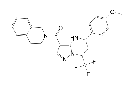 2-{[5-(4-methoxyphenyl)-7-(trifluoromethyl)-4,5,6,7-tetrahydropyrazolo[1,5-a]pyrimidin-3-yl]carbonyl}-1,2,3,4-tetrahydroisoquinoline