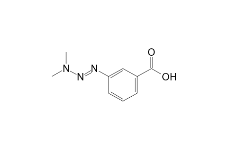 m-(3,3-dimethyl-1-triazo)benzoic acid