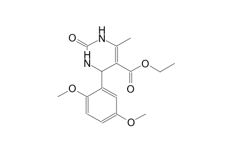 ethyl 4-(2,5-dimethoxyphenyl)-6-methyl-2-oxo-1,2,3,4-tetrahydro-5-pyrimidinecarboxylate