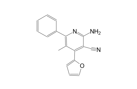 2-amino-4-(2-furyl)-5-methyl-6-phenylnicotinonitrile