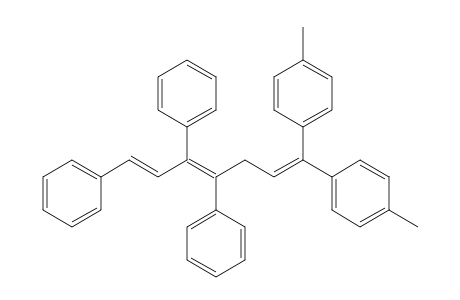 4,5,7-Triphenyl-1,1-bis(p-methylphenyl)hepta-1,4,6-triene