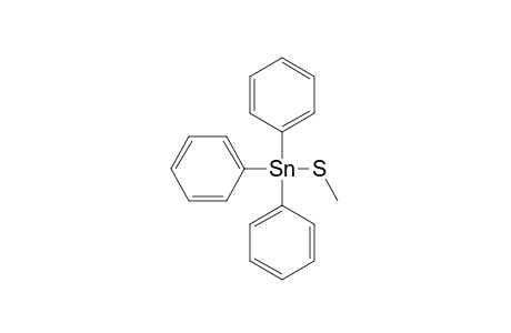 (methylthio)triphenylstannane