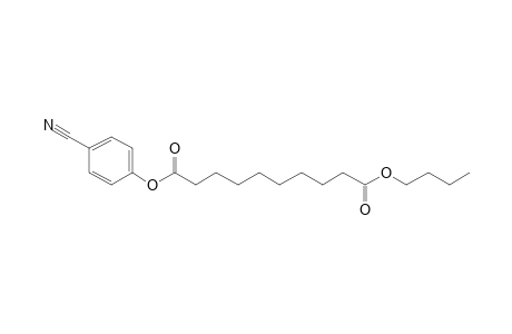 Sebacic acid, butyl 4-cyanophenyl ester