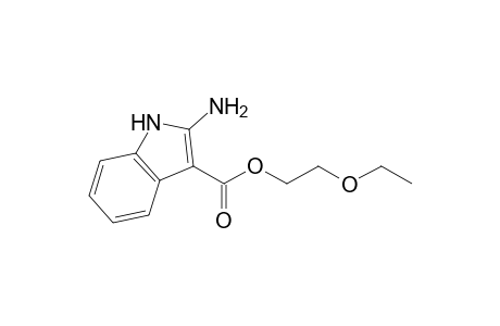 2-Ethoxyethyl 2-Aminoindole-3-carboxylate