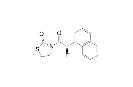 3-[2-FLUORO-2-(1-NAPHTHYL)-ACETYL]-2-THIAZOLIDINONE