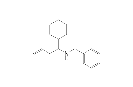 Benzyl-(1-cyclohexylbut-3-enyl)amine