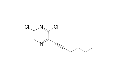 3,5-Dichloro-2-hex-1-yn-1-ylpyrazine