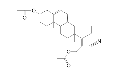 (Z)-17-(2-acetoxy-1-cyanoethylidene)-10,13-dimethyl-2,3,4,7,8,9,10,11,12,13,14,15,16,17-tetradecahydro-1H-cyclopenta[a]phenanthren-3-yl acetate