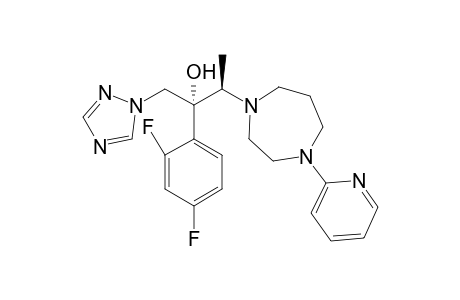 (2R,3R)-2-(2,4-difluorophenyl)-3-(4-(pyridin-2-yl)-1,4-diazepan-1-yl)-1-(1H-1,2,4-triazol-1-yl)butan-2-ol