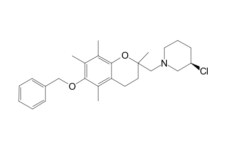 N-[(2R/S)-6-Benzyloxy-2,5,7,8-tetramethylchroman-2-ylmethyl)-(3R)-3-chloropiperidine