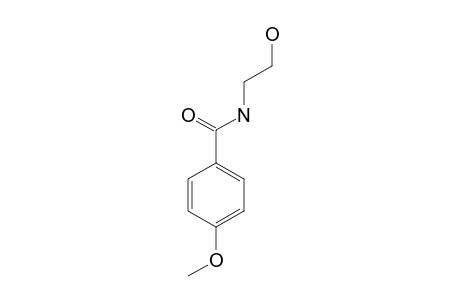 N-(2-HYDROXYETHYL)-4-METHOXY-BENZAMIDE