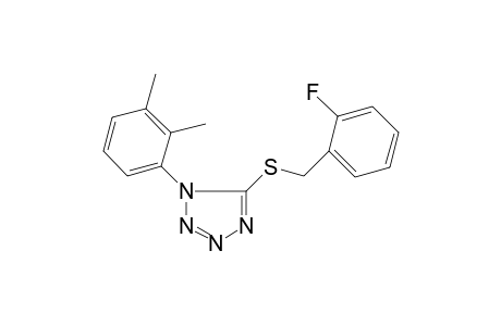 1-(2,3-dimethylphenyl)-5-[(2-fluorobenzyl)thio]tetrazole