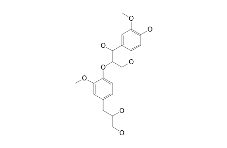 1-(4-HYDROXY-3-METHOXY)-PHENYL-2-[4-(2,3-DIHYDROXYPROPYL)-2-METHOXY]-PHENOXY-1,3-PROPANDIOL