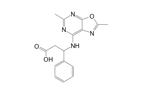 benzenepropanoic acid, beta-[(2,5-dimethyloxazolo[5,4-d]pyrimidin-7-yl)amino]-
