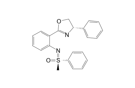 (S)-N[2-[(4S)-4-phenyl-4,5-dihydro-2-oxazolyl]phenyl]-S-methyl-S-phenylsulfoximine