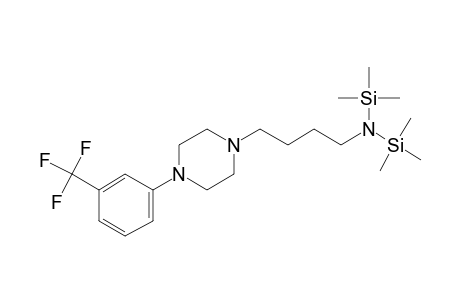 4-{4-[3-(Trifluoromethyl)phenyl]piperazin-1-yl}butan-1-amine, 2tms