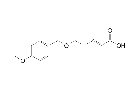 (E)-5-p-anisyloxypent-2-enoic acid