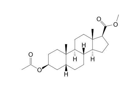 METHYL-3-BETA-ACETOXY-5-BETA-ANDROSTAN-17-BETA-CARBOXYLATE