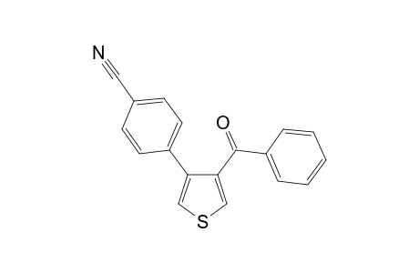 4-(4-benzoyl-3-thienyl)benzonitrile