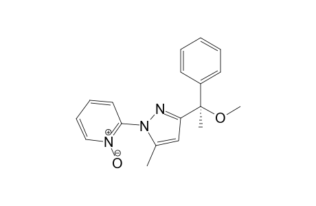 (R)-2-[3-(1-Methoxy-1-phenylethyl)-5-methylpyrazol-1-yl]pyridine-1-oxide