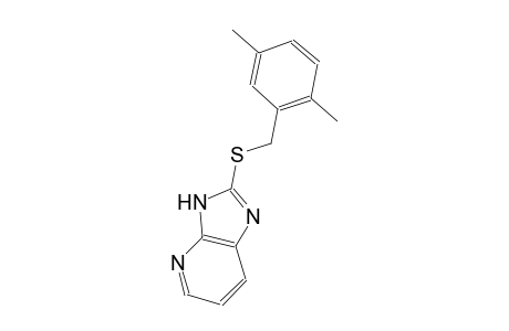 2-[(2,5-dimethylbenzyl)sulfanyl]-3H-imidazo[4,5-b]pyridine