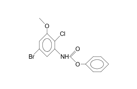 Phenyl (5-bromo-2-chloro-anisol-3-yl) carbamate