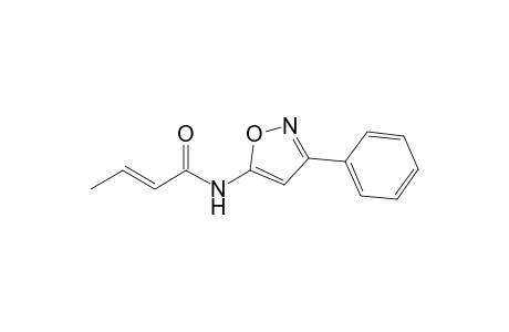 N-(3'-Phenyl-5'-isoxazolyl)-2-butenamide