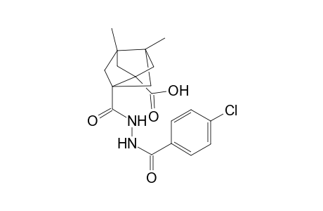 5-{2-[(4-Chlorobenzoyl)hydrazino]carbonyl}-3,7-dimethyltricyclo[3.3.0.0(3,7)]octane-1-carboxylic acid
