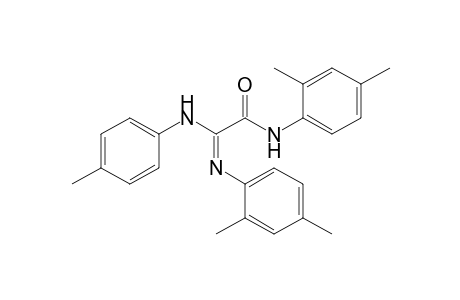 N-(2',4'-Dimethylphenyl)-2-[(2',4'-dimethylphenyl)imino]-2-(4'-tolylamino)acetamide