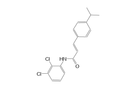 (2E)-N-(2,3-dichlorophenyl)-3-(4-isopropylphenyl)-2-propenamide