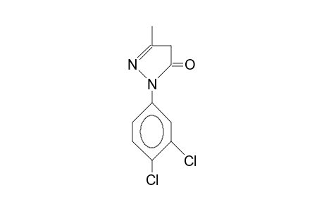 1-(3,4-Dichloro-phenyl)-3-methyl-pyrazolin-5-one
