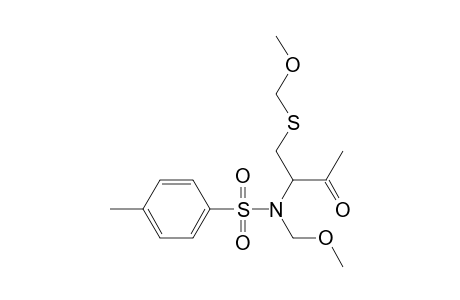 (3r)-4-(methoxymethyl-thio)-3-(n-methoxymethyl-n-tosyl)aminobutan-2-one