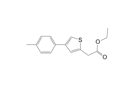 Ethyl 2-(4-(p-tolyl)thiophen-2-yl)acetate
