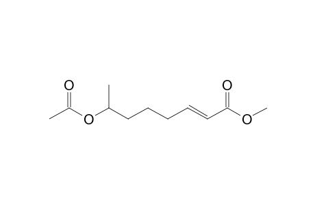 Methyl 7-(acetyloxy)oct-2-enoate