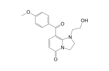 8-(4"-Methoxybenzoyl)-1-(2'-hydroxyethyl)-2,3-dihydro-1H-imidazo[1,2-a]pyridin-5-one