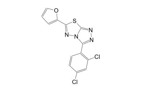 3-(2,4-dichlorophenyl)-6-(2-furyl)[1,2,4]triazolo[3,4-b][1,3,4]thiadiazole