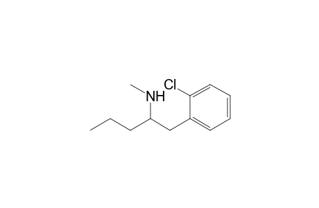 1-(2-Chlorophenyl)-N-methyl-2-pentanamine