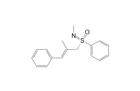 (+)-(S,E)-N-Methyl-S-(2-methyl-3-phenyl-2-propenyl)-S-phenylsulfoximine