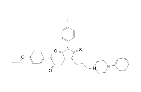 4-imidazolidineacetamide, N-(4-ethoxyphenyl)-1-(4-fluorophenyl)-5-oxo-3-[3-(4-phenyl-1-piperazinyl)propyl]-2-thioxo-