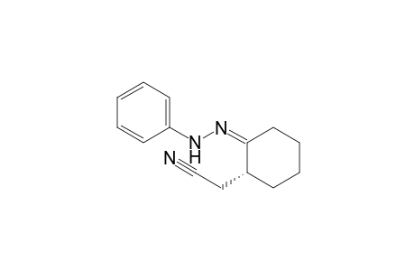 (R)-(2-Oxocyclohexyl)ethanenitrile phenylhydrazone